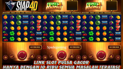 Link Gacor Deposit Pulsa Main Slot Game Fruits Mania Auto Maxwin Semua Masalah Teratasi