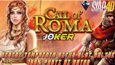 Disini Tempatnya Situs Slot Online 100% Pasti Di Bayar Bermain Game Call Of Roma